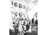 Beltshazzar`s Feast (Engraving by Gustaf Dore)